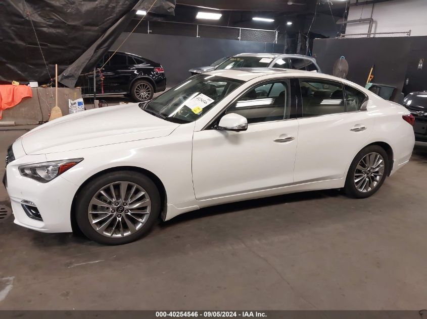 2023 Infiniti Q50 Luxe Awd VIN: JN1EV7BR9PM540948 Lot: 40254546