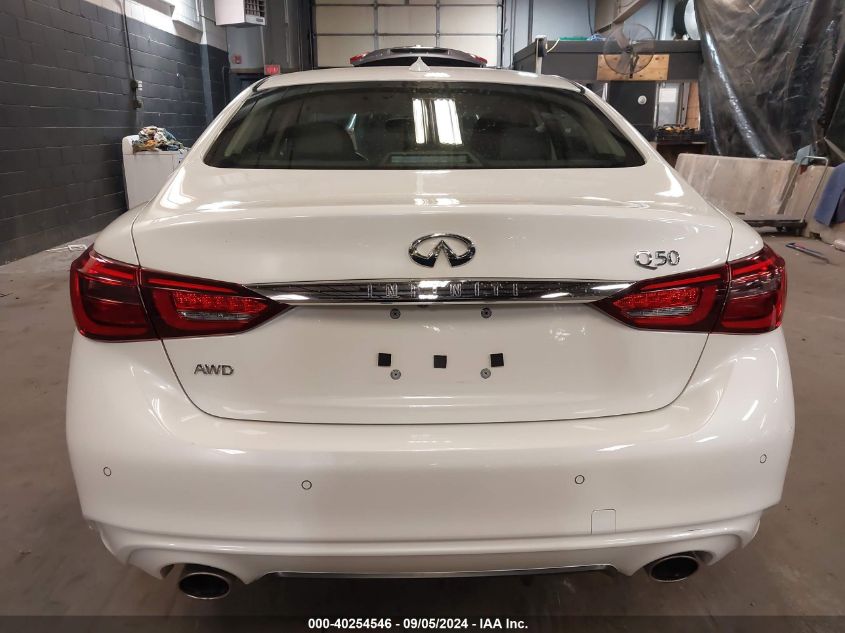 2023 Infiniti Q50 Luxe Awd VIN: JN1EV7BR9PM540948 Lot: 40254546