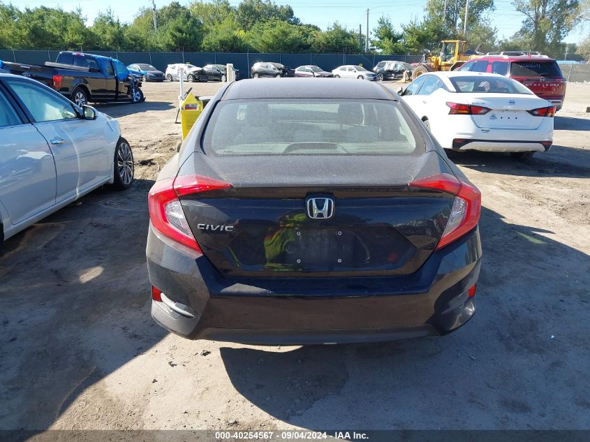 2016 Honda Civic Lx VIN: 19XFC2F50GE018256 Lot: 40254567