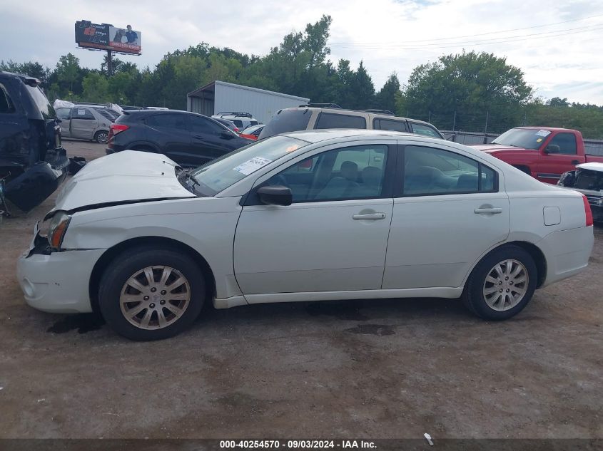 2008 Mitsubishi Galant Es VIN: 4A3AB36F58E012118 Lot: 40254570