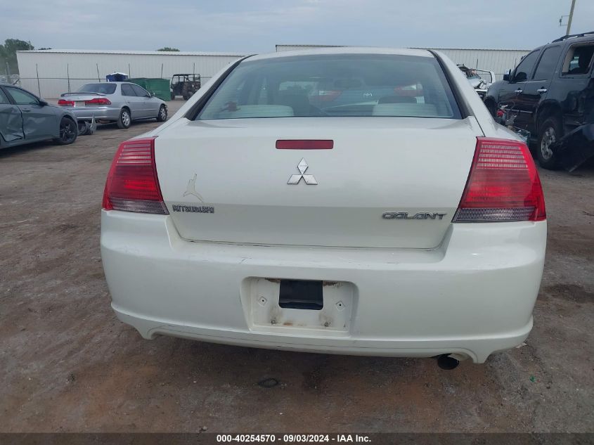 2008 Mitsubishi Galant Es VIN: 4A3AB36F58E012118 Lot: 40254570