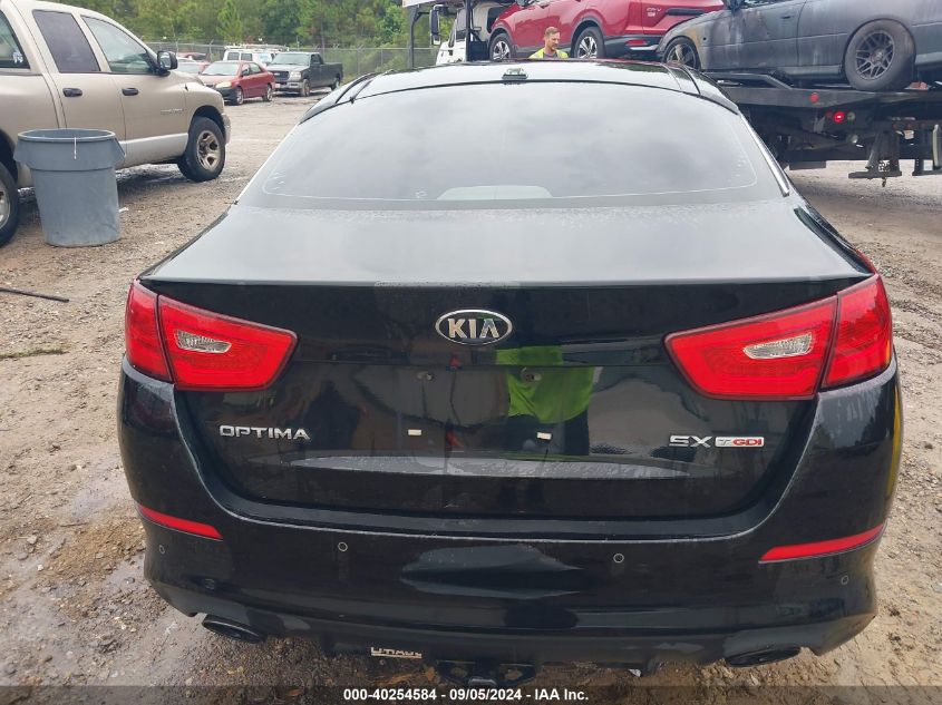 2015 Kia Optima Sx Turbo VIN: 5XXGR4A61FG505843 Lot: 40254584