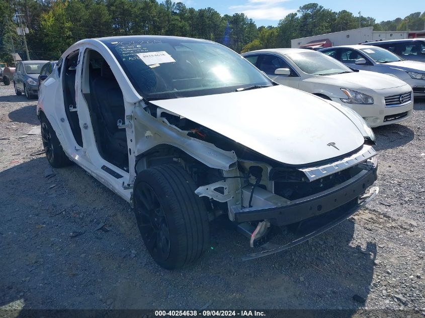 2023 TESLA MODEL Y AWD/LONG RANGE DUAL MOTOR ALL-WHEEL DRIVE - 7SAYGAEE7PF701268