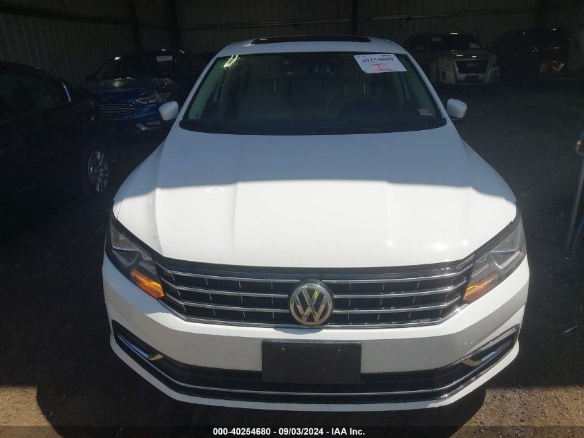 1VWLA7A3XKC010626 2019 Volkswagen Passat 2.0T Wolfsburg Edition