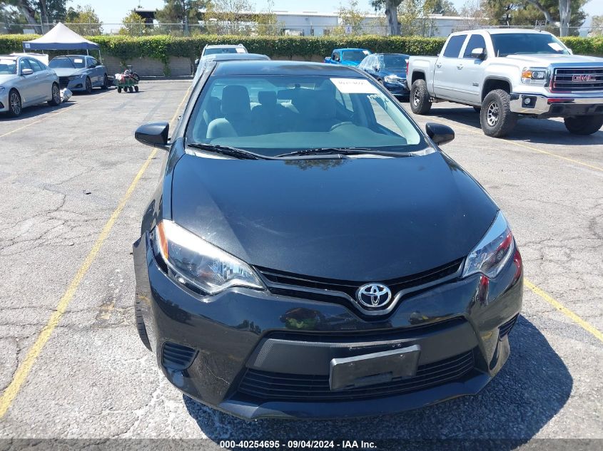 2014 Toyota Corolla Le VIN: 5YFBURHE8EP096958 Lot: 40254695