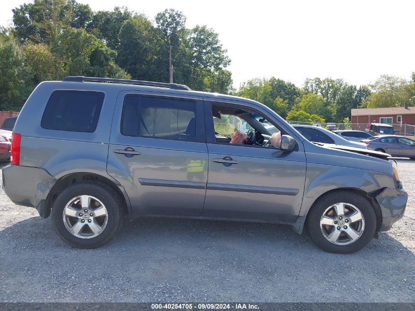 2011 Honda Pilot Ex-L VIN: 5FNYF4H50BB066352 Lot: 40254705