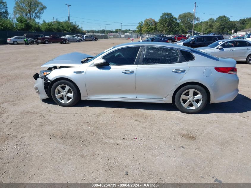 2018 Kia Optima Lx VIN: 5XXGT4L38JG185076 Lot: 40254739