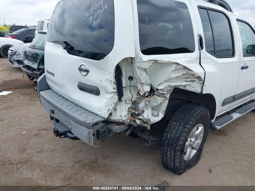 5N1AN0NU7DN820050 2013 Nissan Xterra S