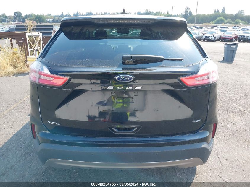 2021 Ford Edge Sel VIN: 2FMPK4J93MBA54678 Lot: 40254755