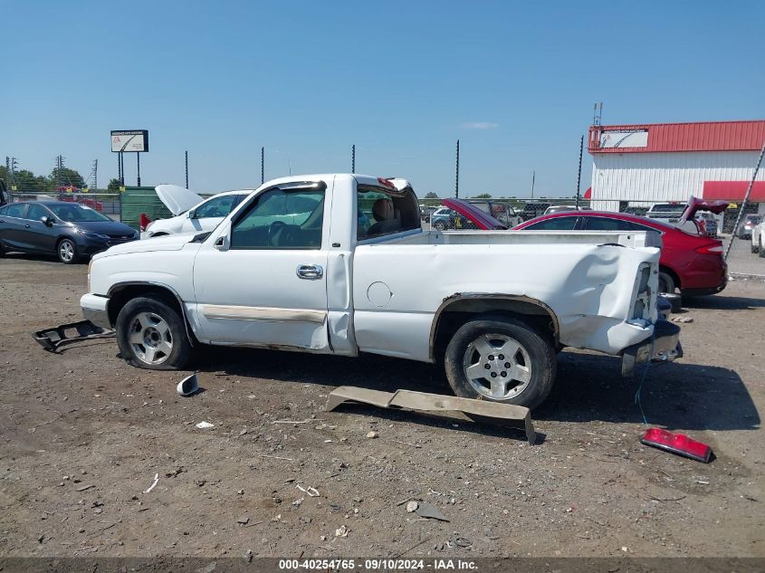 2006 Chevrolet Silverado 1500 Lt1 VIN: 3GCEC14Z16G267101 Lot: 40254765