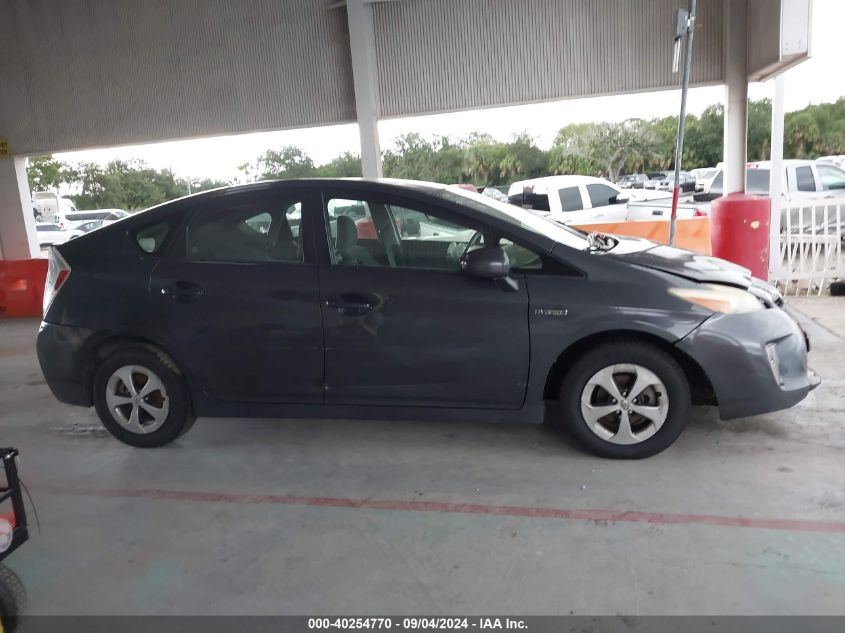 2012 Toyota Prius Two VIN: JTDKN3DU6C1481332 Lot: 40254770