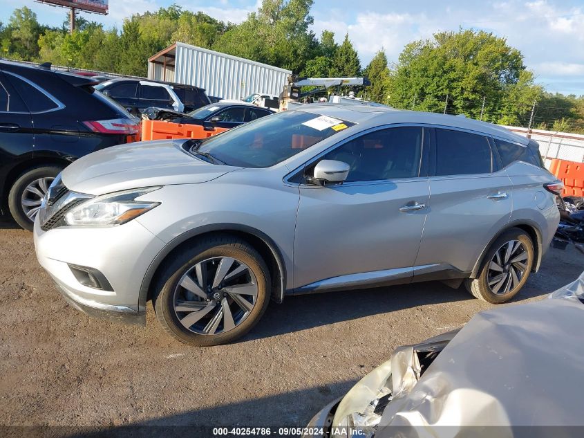 2018 Nissan Murano S/Sl/Sv/Platinum VIN: 5N1AZ2MG6JN104991 Lot: 40254786