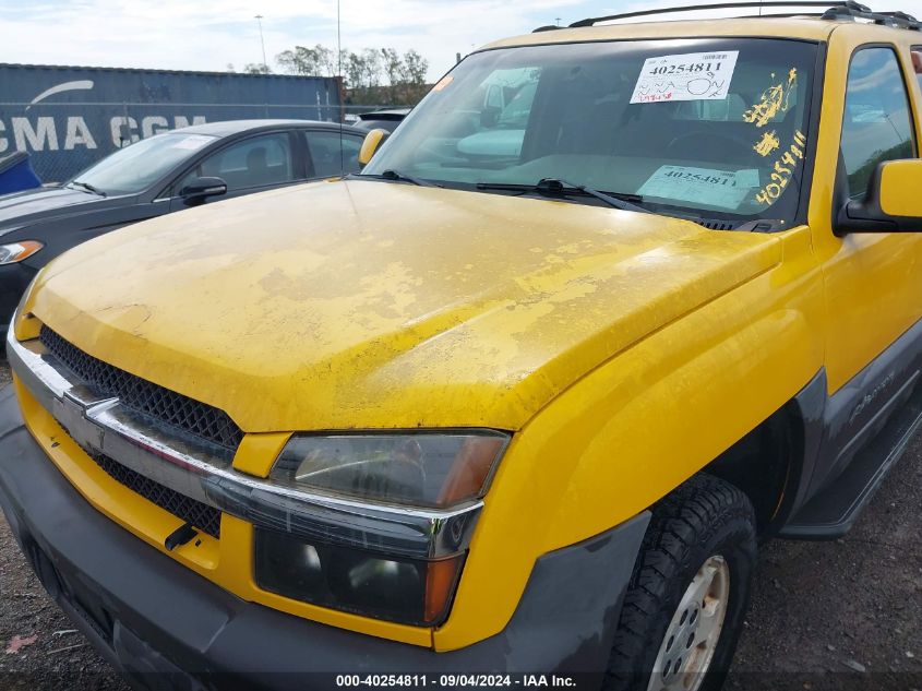 2003 Chevrolet Avalanche 1500 VIN: 3GNEK13T03G272096 Lot: 40254811