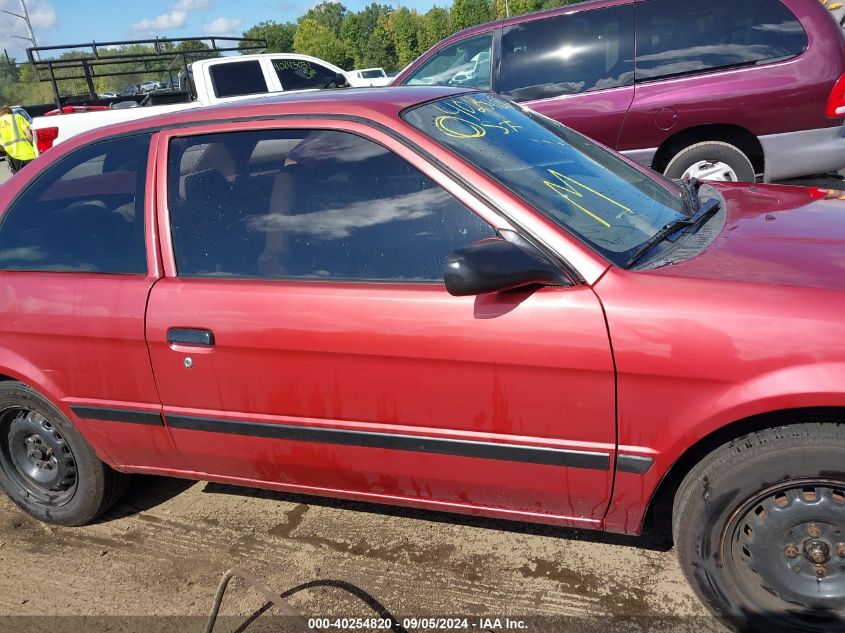 1997 Toyota Tercel Ce VIN: JT2AC52L5V0232996 Lot: 40254820