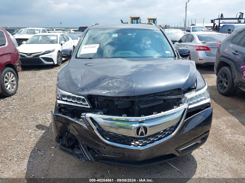 2014 Acura Mdx Advance VIN: 5FRYD4H85EB010250 Lot: 40254861