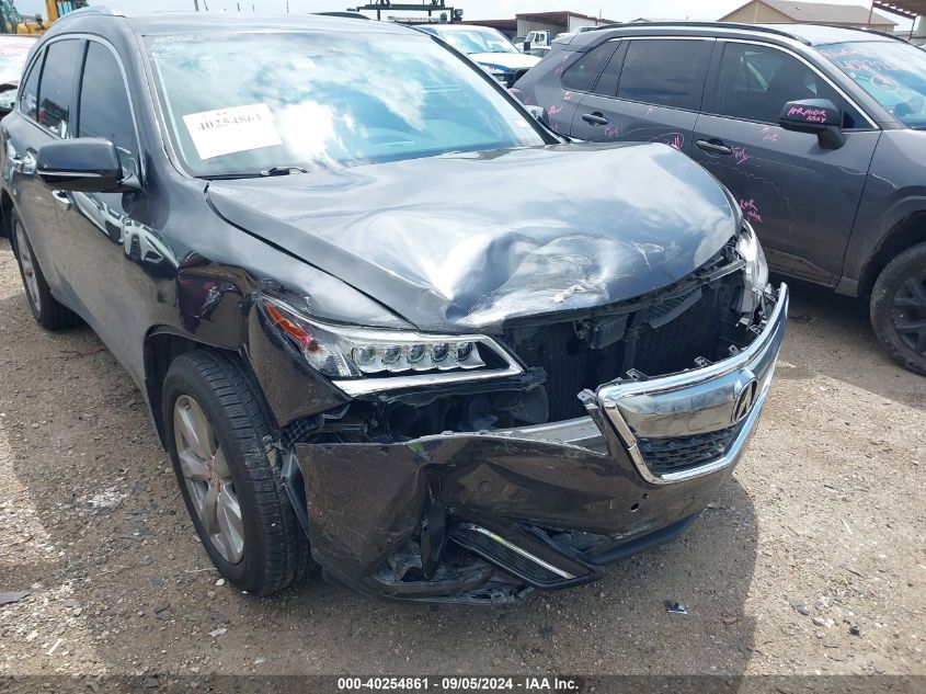 2014 Acura Mdx Advance VIN: 5FRYD4H85EB010250 Lot: 40254861