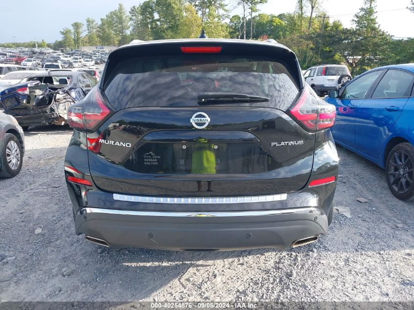 2020 Nissan Murano Platinum VIN: 5N1AZ2DJ8LN109317 Lot: 40254876