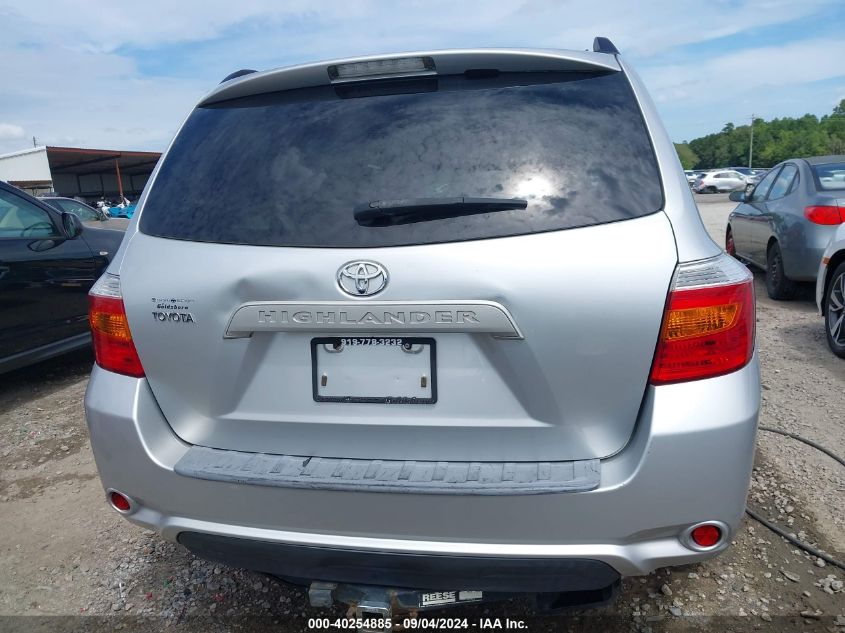 2009 Toyota Highlander VIN: JTEDA41A392001878 Lot: 40254885