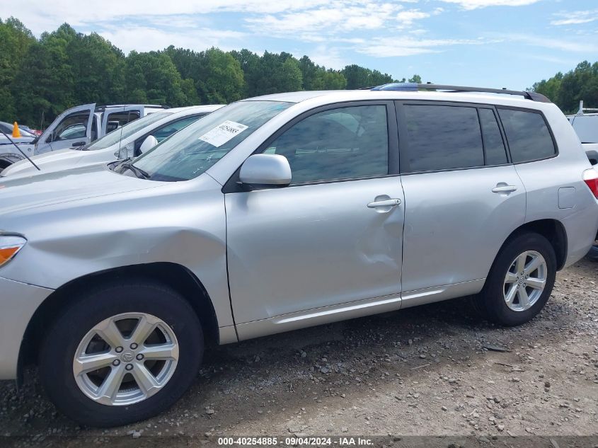 2009 Toyota Highlander VIN: JTEDA41A392001878 Lot: 40254885