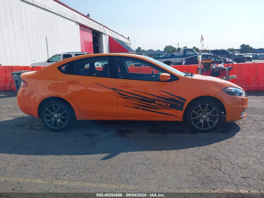 2013 Dodge Dart Sxt VIN: 1C3CDFBA2DD295082 Lot: 40254886