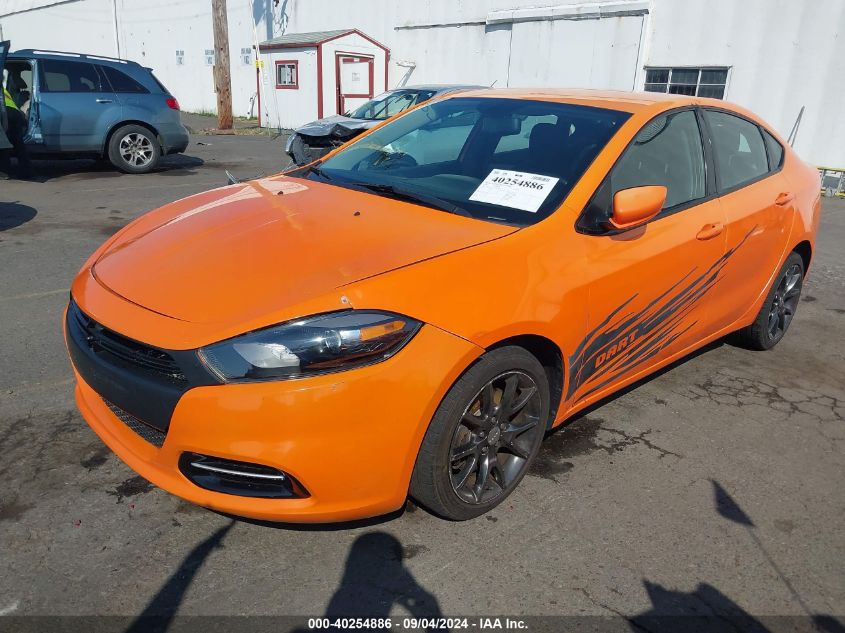 2013 Dodge Dart Sxt VIN: 1C3CDFBA2DD295082 Lot: 40254886