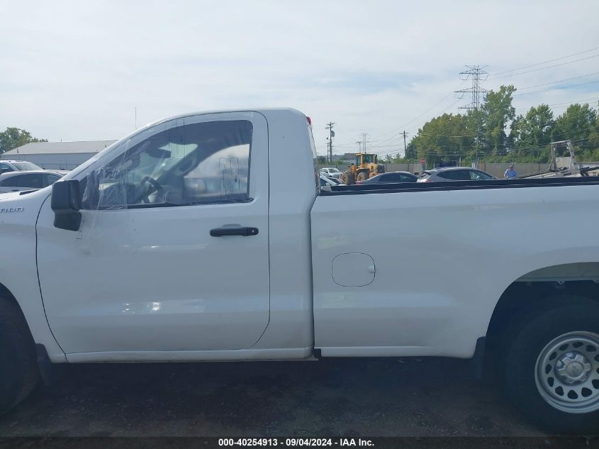 2022 Chevrolet Silverado 1500 2Wd Regular Cab Long Bed Wt VIN: 3GCNAAEK0NG614942 Lot: 40254913