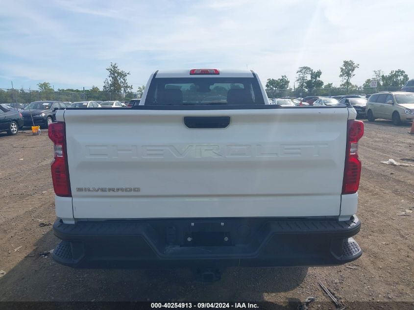 2022 Chevrolet Silverado 1500 2Wd Regular Cab Long Bed Wt VIN: 3GCNAAEK0NG614942 Lot: 40254913