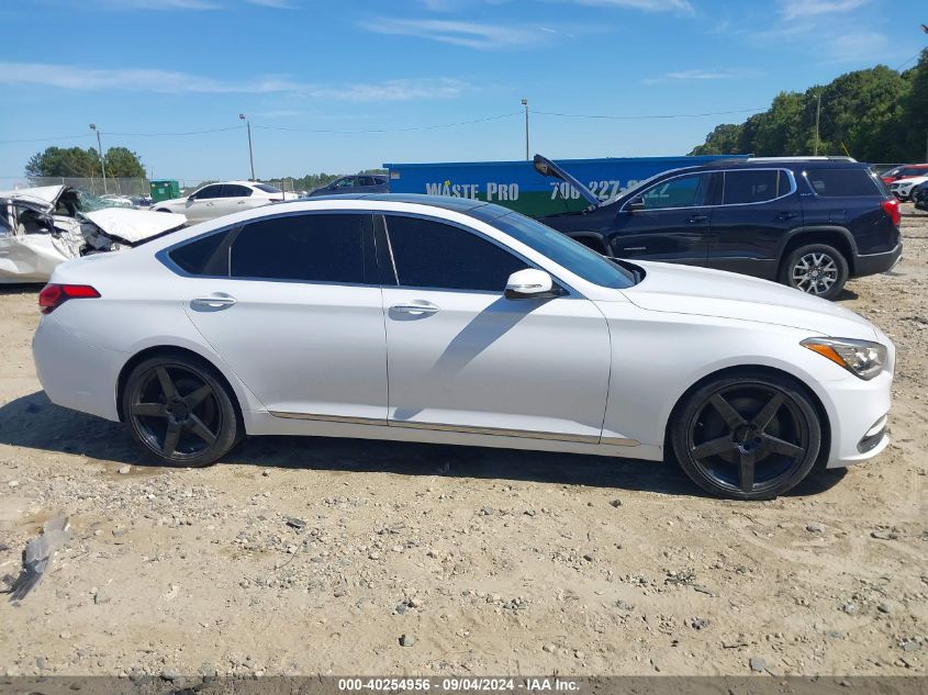 2018 Genesis G80 3.8 VIN: KMHGN4JE1JU224661 Lot: 40254956