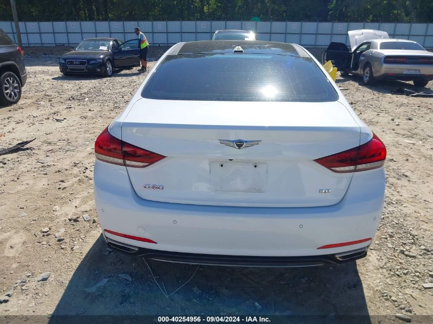 2018 Genesis G80 3.8 VIN: KMHGN4JE1JU224661 Lot: 40254956