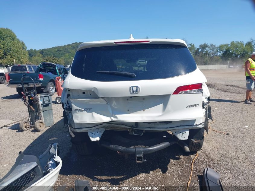 2019 Honda Pilot Ex-L VIN: 5FNYF6H54KB034340 Lot: 40254968