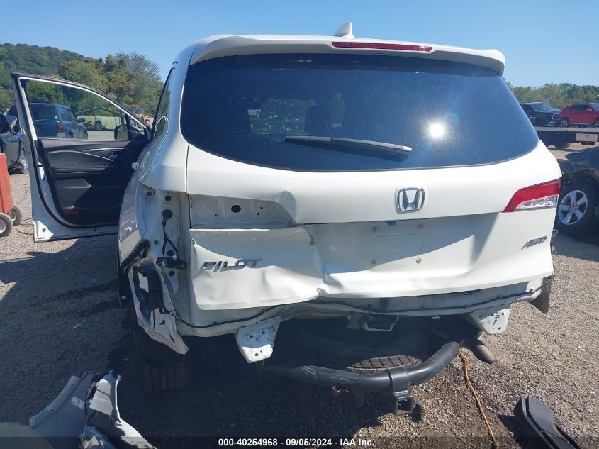 2019 Honda Pilot Ex-L VIN: 5FNYF6H54KB034340 Lot: 40254968