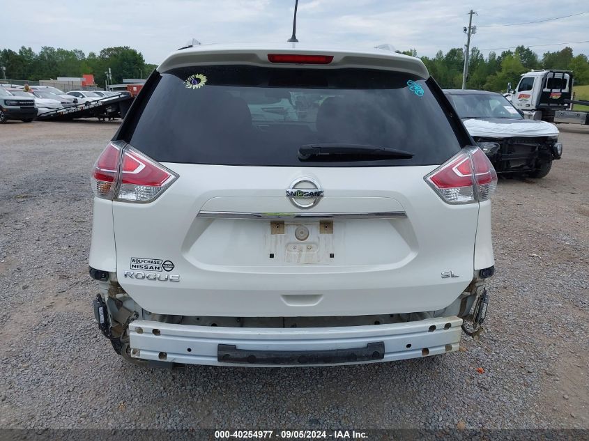 2016 Nissan Rogue Sl VIN: 5N1AT2MT6GC855107 Lot: 40254977