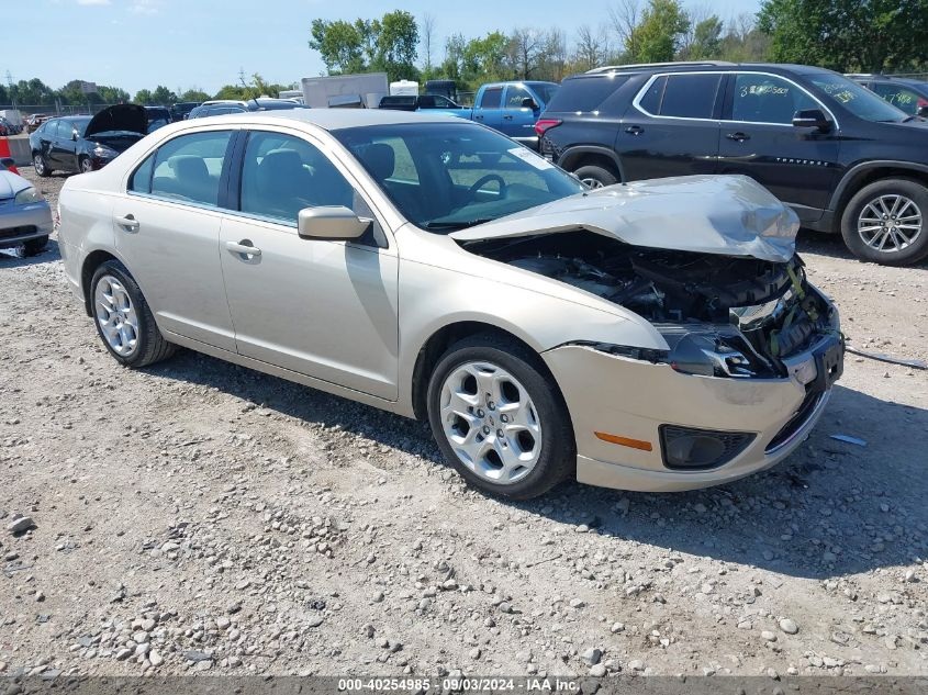 2010 Ford Fusion Se VIN: 3FAHP0HA7AR344332 Lot: 40254985