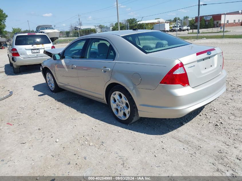 2010 Ford Fusion Se VIN: 3FAHP0HA7AR344332 Lot: 40254985