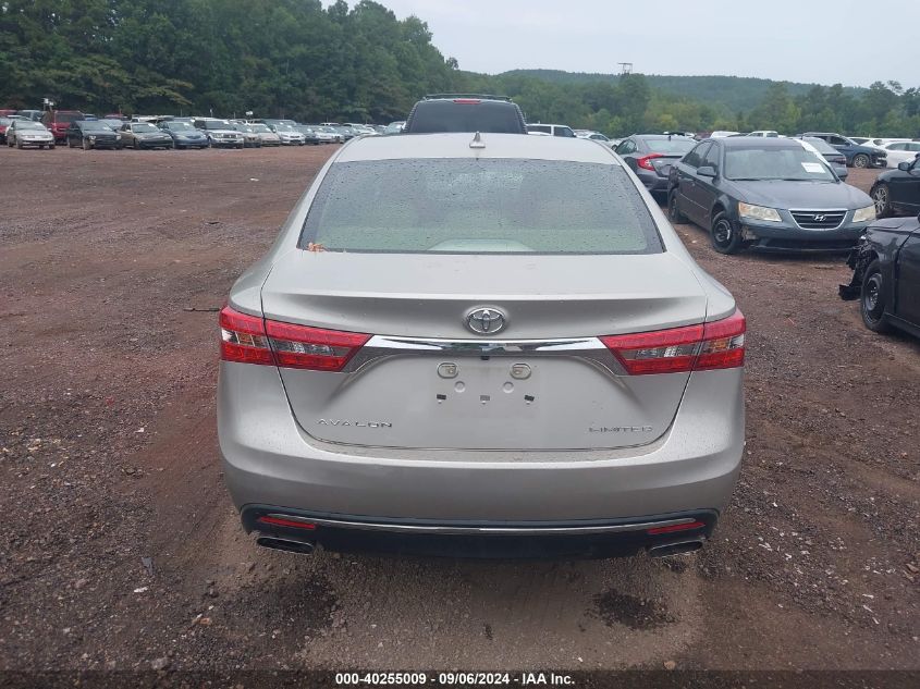 2016 Toyota Avalon Limited VIN: 4T1BK1EB7GU232967 Lot: 40255009