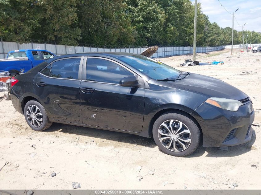 2014 Toyota Corolla Le VIN: 2T1BURHE0EC130116 Lot: 40255010