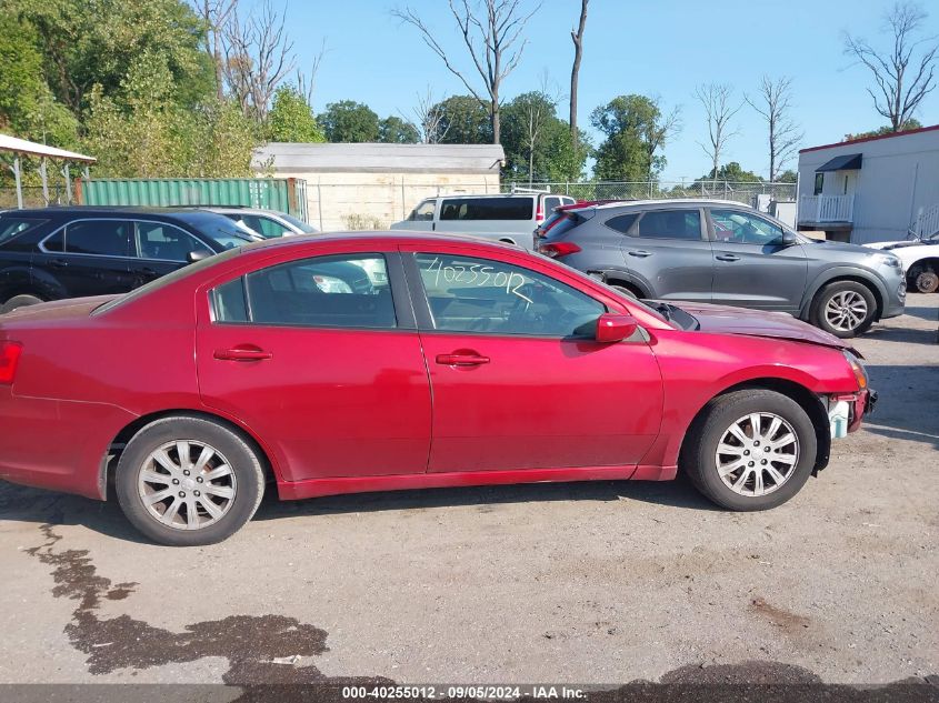 2011 Mitsubishi Galant Fe VIN: 4A32B2FF2BE021140 Lot: 40255012