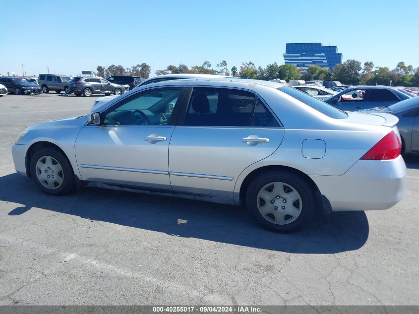 2006 Honda Accord 2.4 Lx VIN: 1HGCM56486A124806 Lot: 40255017