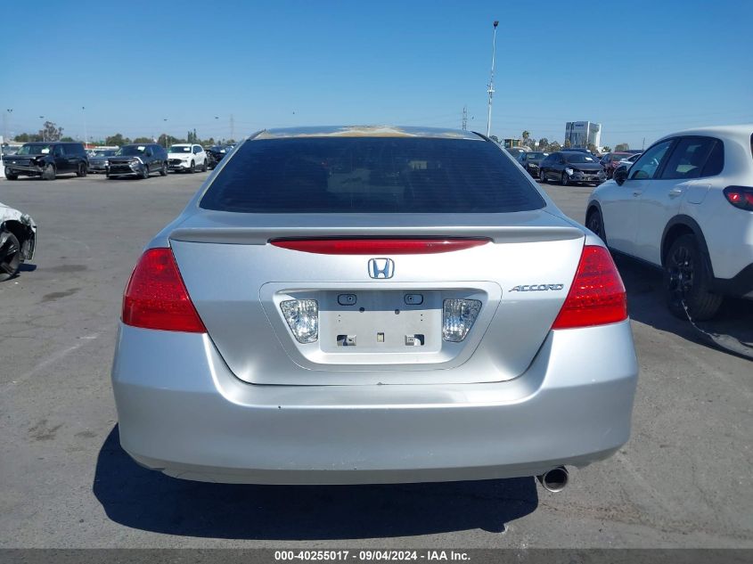 2006 Honda Accord 2.4 Lx VIN: 1HGCM56486A124806 Lot: 40255017