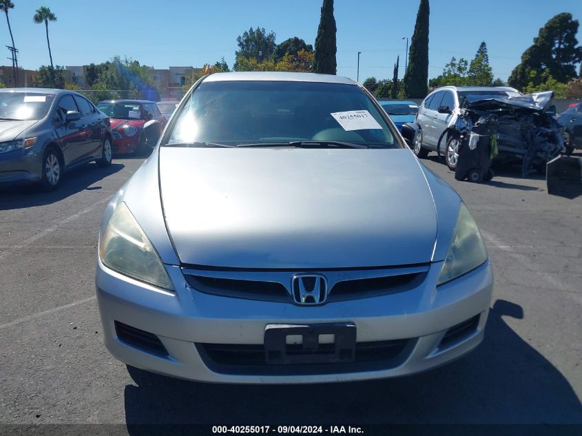 2006 Honda Accord 2.4 Lx VIN: 1HGCM56486A124806 Lot: 40255017