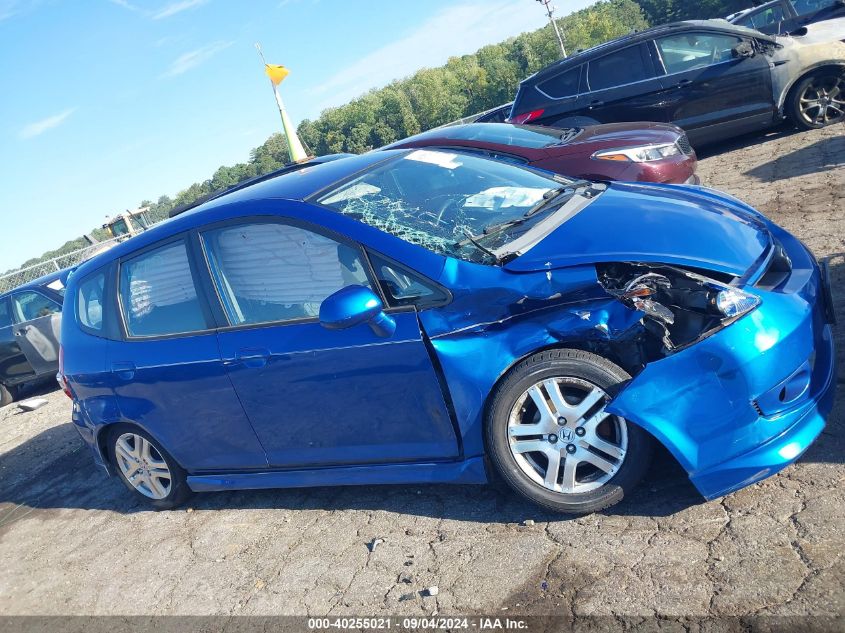 2008 Honda Fit Sport VIN: JHMGD38608S000897 Lot: 40255021