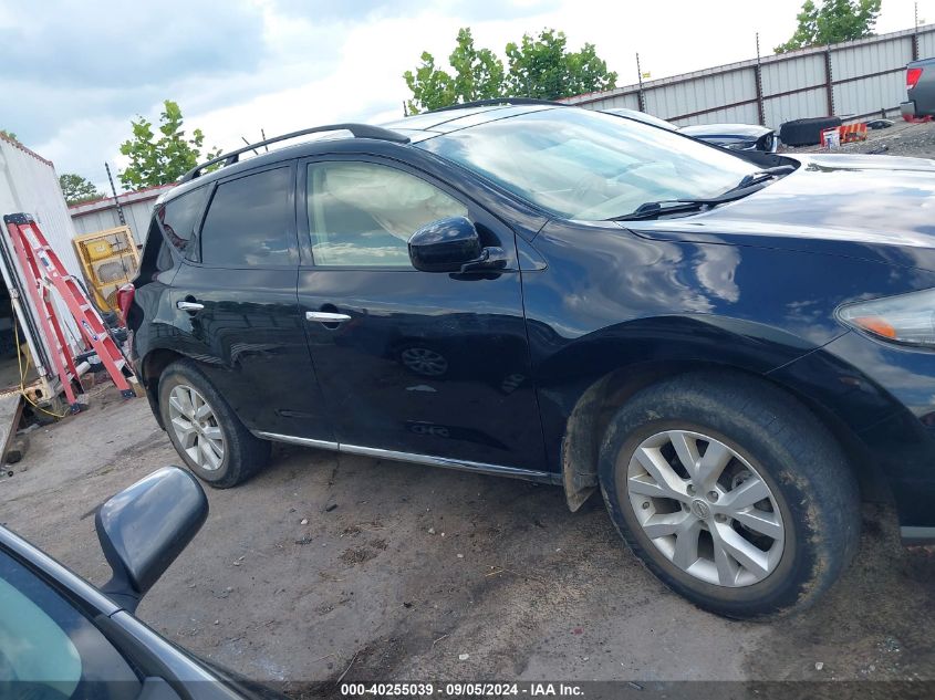 JN8AZ1MU5DW211845 2013 Nissan Murano Sl