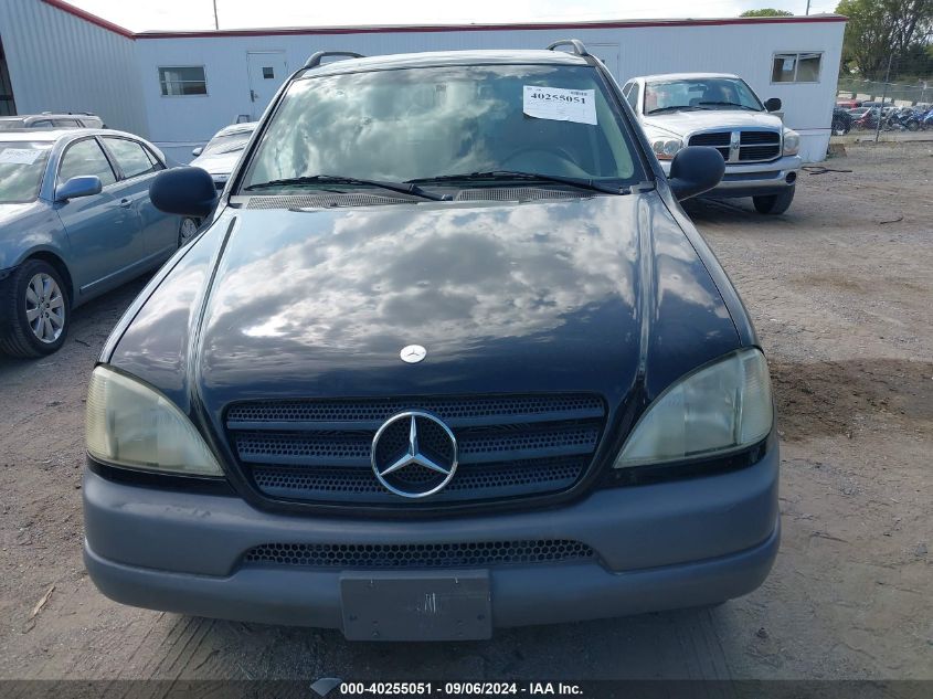 1999 Mercedes-Benz Ml 320 VIN: 4JGAB54E8XA133462 Lot: 40255051