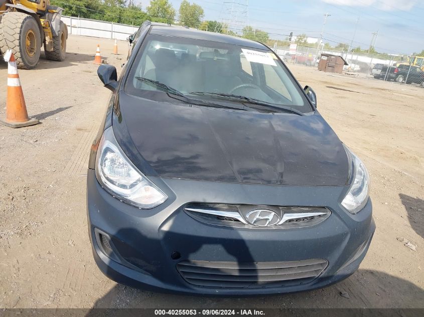 2014 Hyundai Accent Gls VIN: KMHCT4AE1EU777644 Lot: 40255053