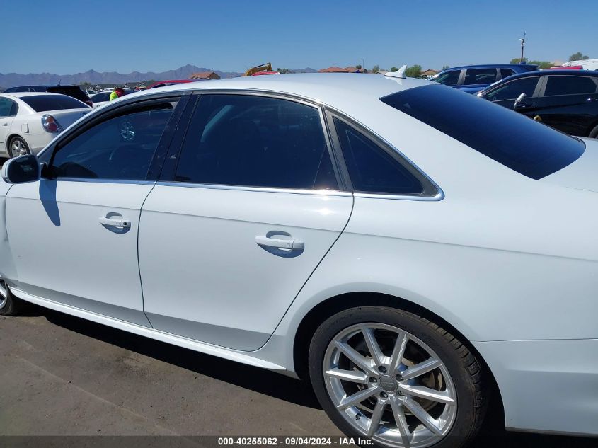 2015 Audi A4 Premium Plus VIN: WAUFFAFL8FN016844 Lot: 40255062