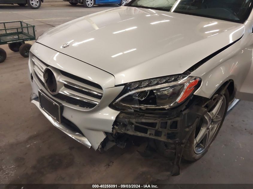 2015 Mercedes-Benz C 300 4Matic/Luxury 4Matic/Sport 4Matic VIN: 55SWF4KB3FU008505 Lot: 40255091