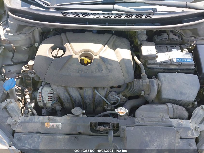 5NPDH4AE3EH530873 2014 Hyundai Elantra Limited