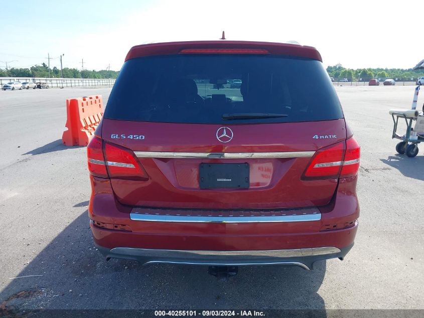 4JGDF6EEXHA843664 2017 Mercedes-Benz Gls 450 4Matic