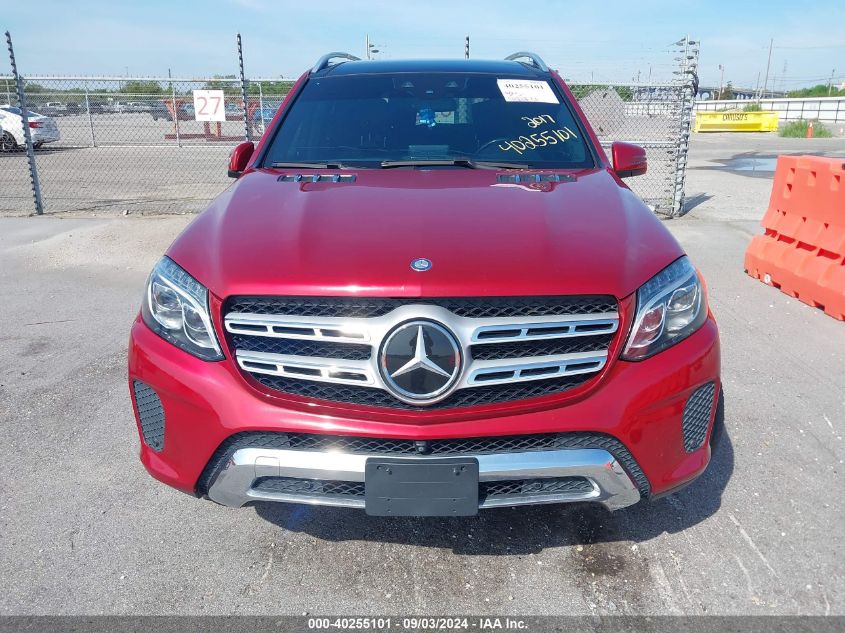 4JGDF6EEXHA843664 2017 Mercedes-Benz Gls 450 4Matic