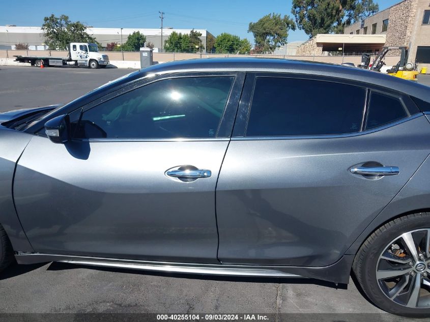 2019 Nissan Maxima 3.5 Sv VIN: 1N4AA6AV5KC360595 Lot: 40255104